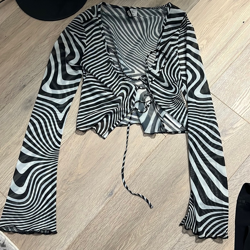 Tie up crop top